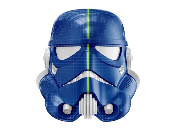 星球大战面具头盔设计ps样机