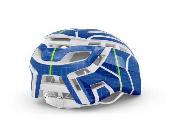 自行车赛事专用头盔设计psd贴图