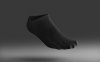 黑色船袜psd样机贴图