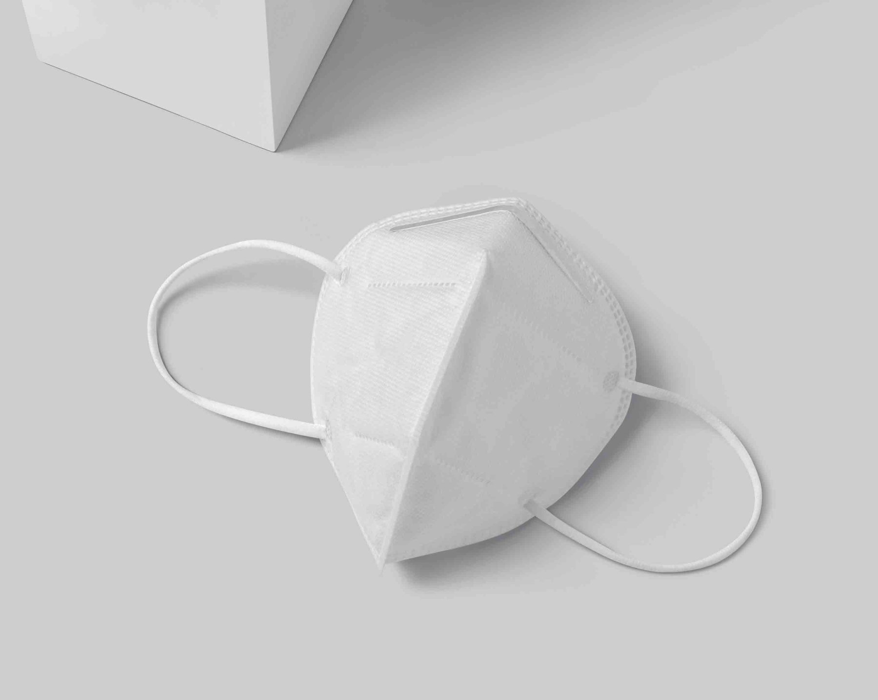 防晒口罩设计psd智能贴图样机素材