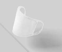 冬季口罩设计psd智能贴图样机素材