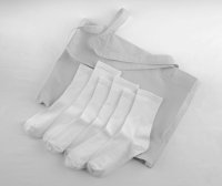 带包装袋的袜子设计智能贴图ps样机