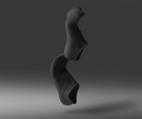 船袜设计展示psd贴图