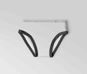 三角内裤设计效果图psd贴图模板