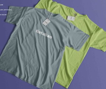 免费T恤衫设计PSD贴图素材