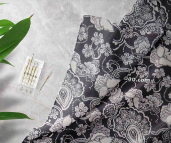 布料丝巾设计PSD智能贴图样机