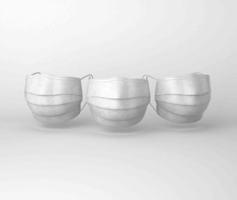 成人口罩设计psd智能贴图样机素材