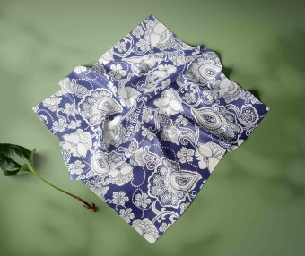 手帕设计效果PSD智能贴图样机