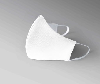 白色口罩可贴图psd智能贴图样机素材