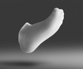 船袜印花设计psd智能贴图样机