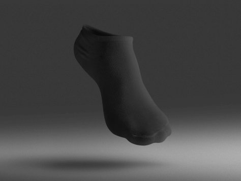 单只船袜设计psd贴图