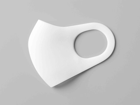 弹性口罩设计ps智能贴图素材