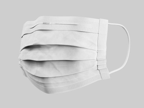 成人口罩psd智能贴图样机素材