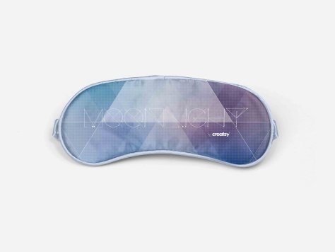 旅行睡眠眼罩设计psd贴图