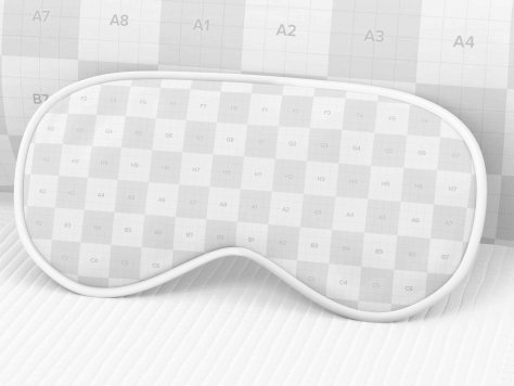 时尚眼罩设计ps智能贴图