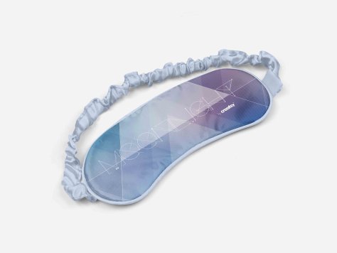 潮流眼罩设计psd效果图样机模板