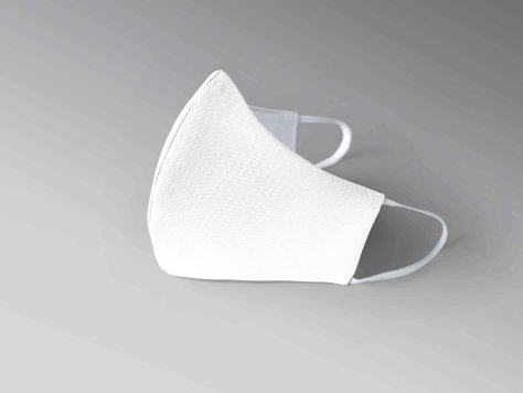 白色口罩可贴图psd智能贴图样机素材