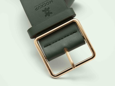 绿色腰带设计ps贴图素材