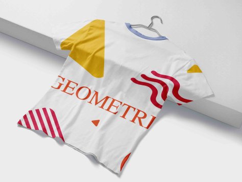 非黑色T恤衫PSD贴图素材