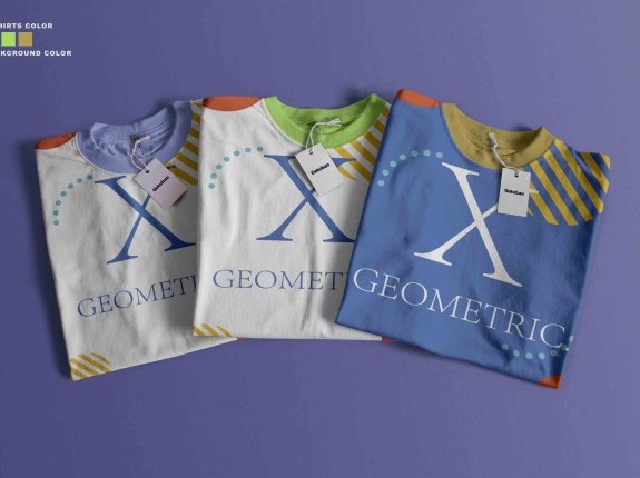 三款T恤衫PSD贴图素材