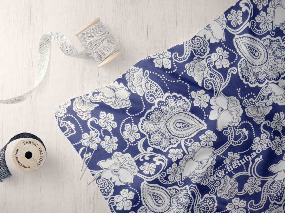 丝巾设计灵感PSD智能贴图样机