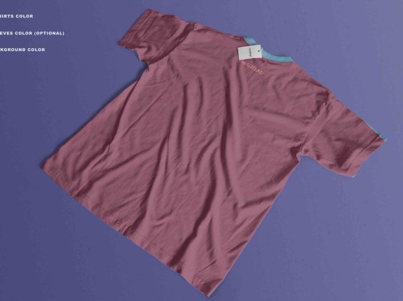 企业宣传广告T恤衫PSD贴图素材