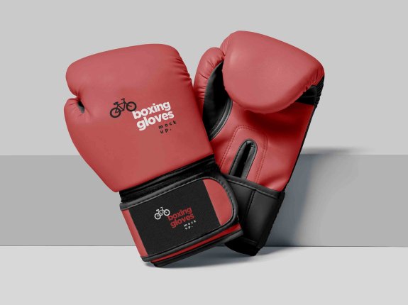 健身拳击运动手套设计ps贴图样机