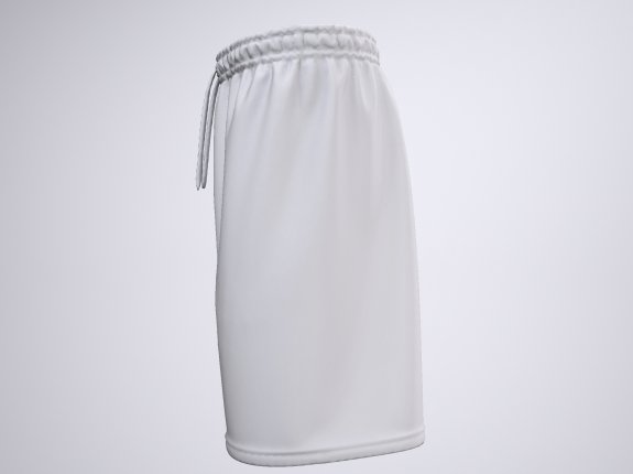 健身短裤贴图psd素材