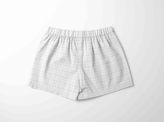 儿童沙滩裤服饰品牌ps贴图样机