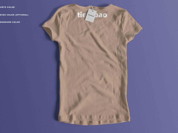 免费T恤衫PSD格式贴图素材