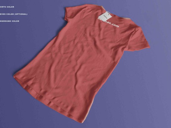 创意T恤衫PSD贴图素材