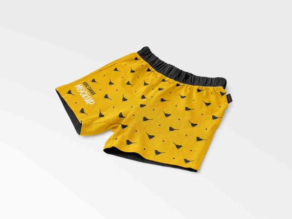 平角短裤设计ps贴图样机