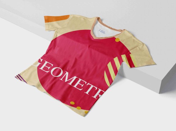 平面T恤衫PSD贴图素材