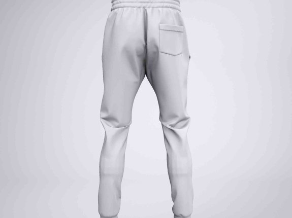 慢跑长裤设计ps贴图素材