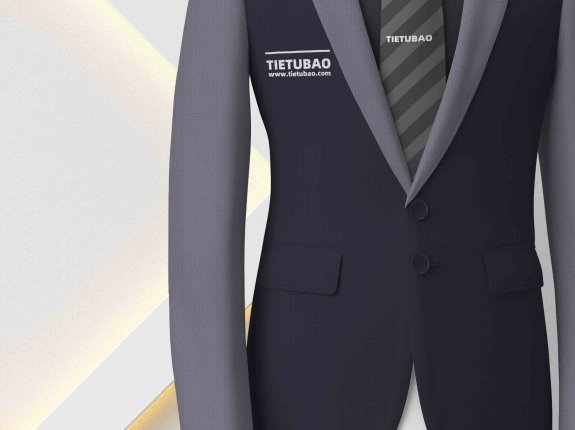 男士正装领带穿搭设计ps贴图