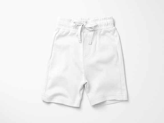 短裤印花贴图设计psd效果图样机素材