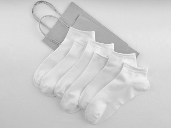 袜子包装设计psd贴图