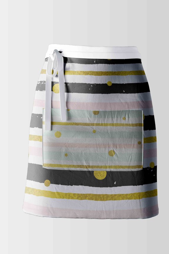 短款围裙设计ps效果图素材