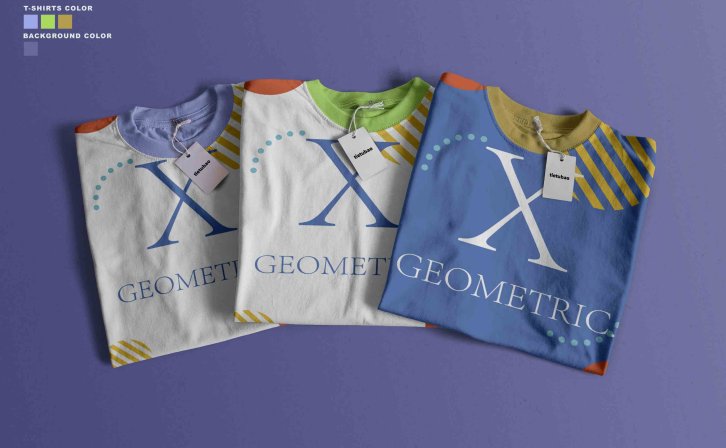 三款T恤衫PSD贴图素材