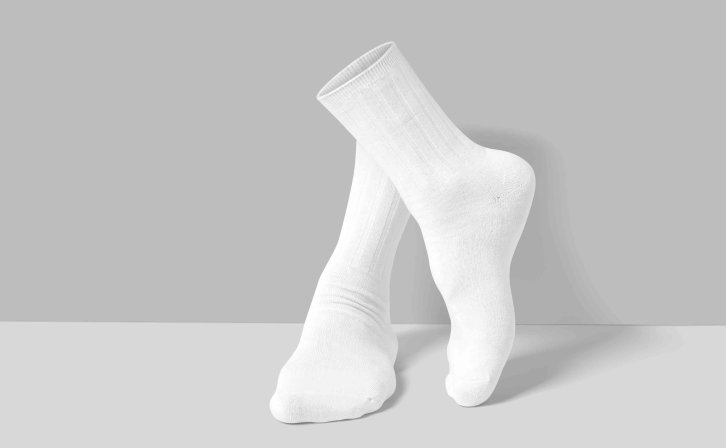 中筒袜成品设计ps贴图