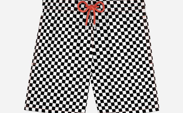 健身休闲沙滩短裤设计ps贴图样机