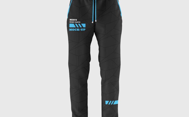 健身卫裤潮流设计psd贴图