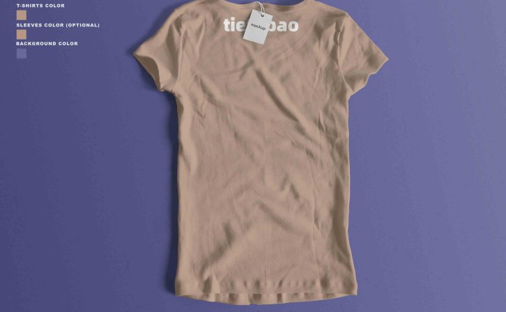 免费T恤衫PSD格式贴图素材