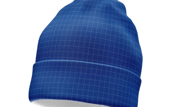 冬季保暖针织帽设计psd样机