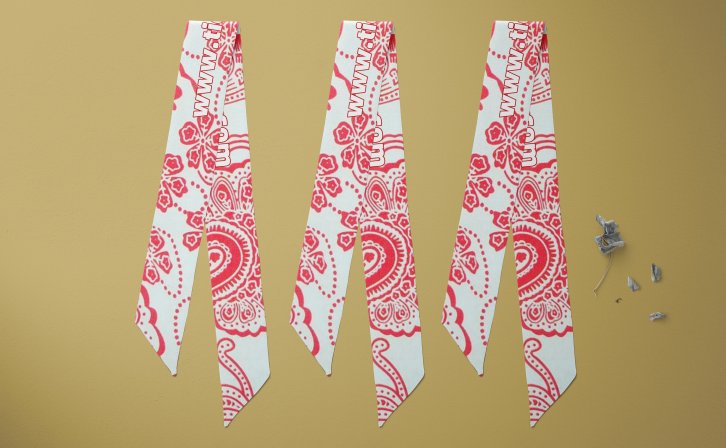 围脖设计效果图PSD智能贴图样机