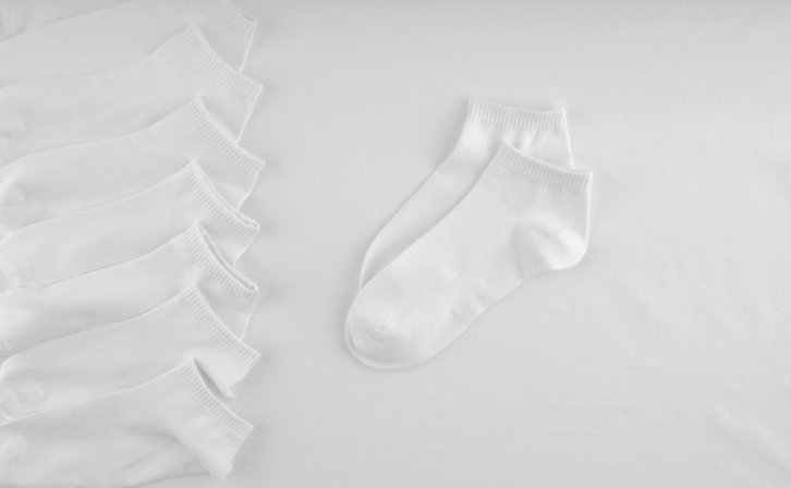 多双袜子设计智能贴图ps样机