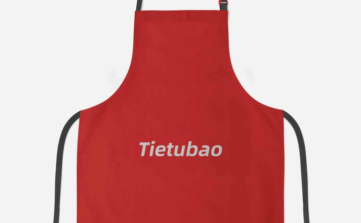 大酒店围裙设计ps样机素材