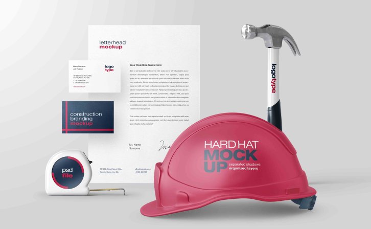 头盔设计场景样机