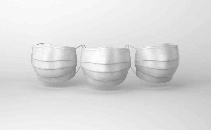 成人口罩设计psd智能贴图样机素材