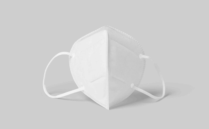 户外口罩psd智能贴图样机素材